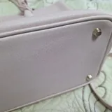 Сумка Furla Linda светло-розовая из кожи сафьяно 5