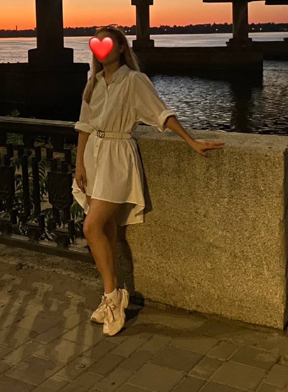 Белое платье рубашка с поясом, размер XS 3