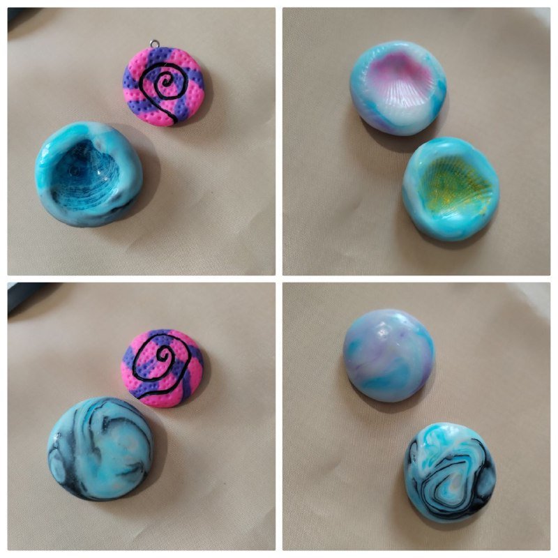 Ручные worry stones с разной фактурой и покрытием 2