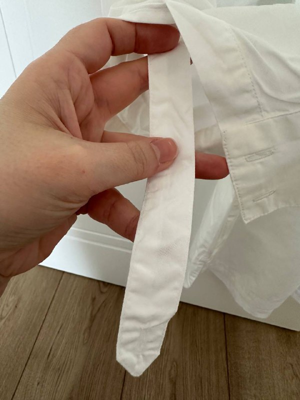 Белая рубашка Zara 5