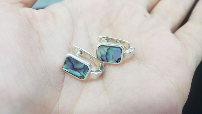 Серебряные серьги проба 925