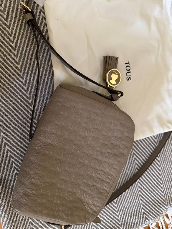 черная кожаная сумка Massimo Dutti, новая сумка TOUS 3