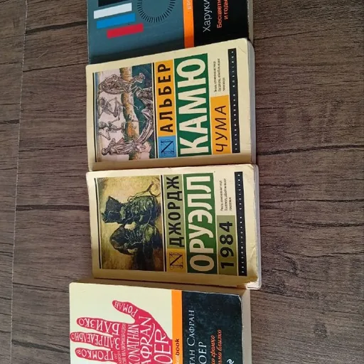 Книги Фрейд, Кэмю, Оруэлл, Мураками