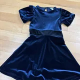 Детское бархатное платье Zara 2