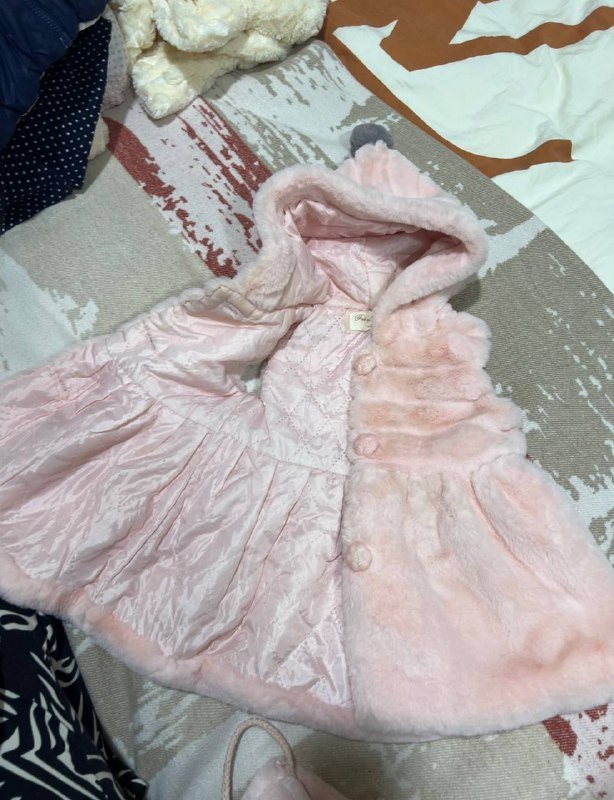 меховая жилетка, сумочка для детей 1.5-3 года 2
