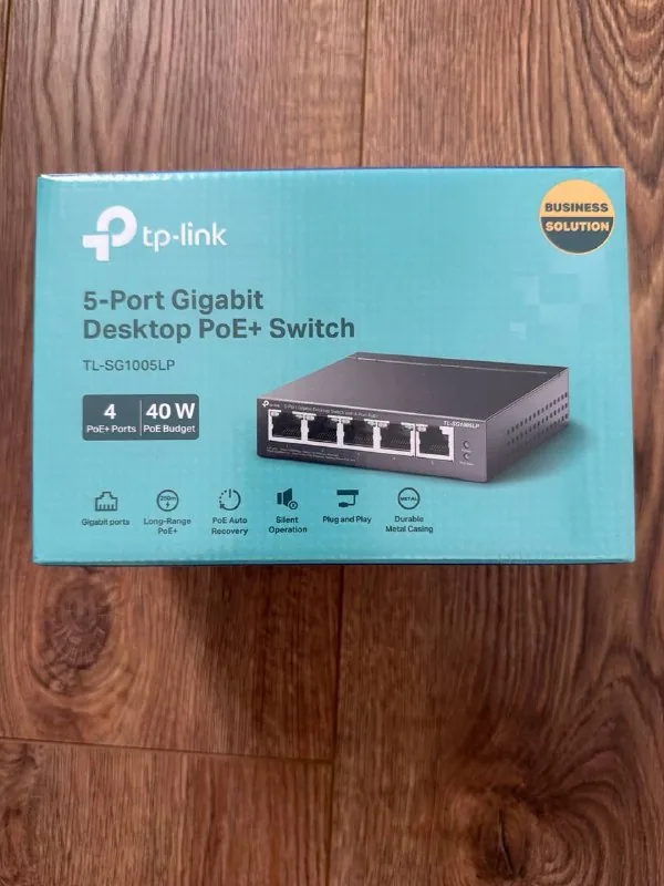 TP-Link PoE коммутатор 1