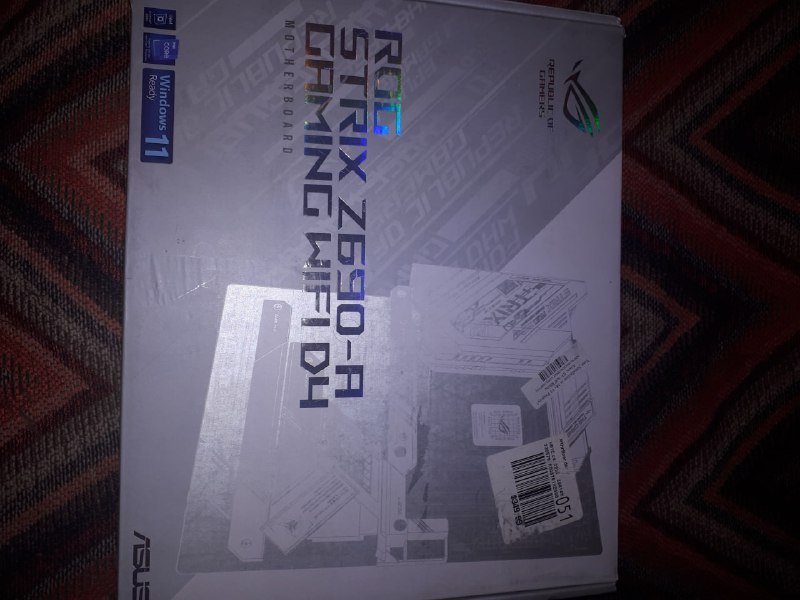 Материнская плата ASUS, процессор Intel Core i5-12600K, SSD 512GB, RAM 32GB, Windows 10 Pro 4