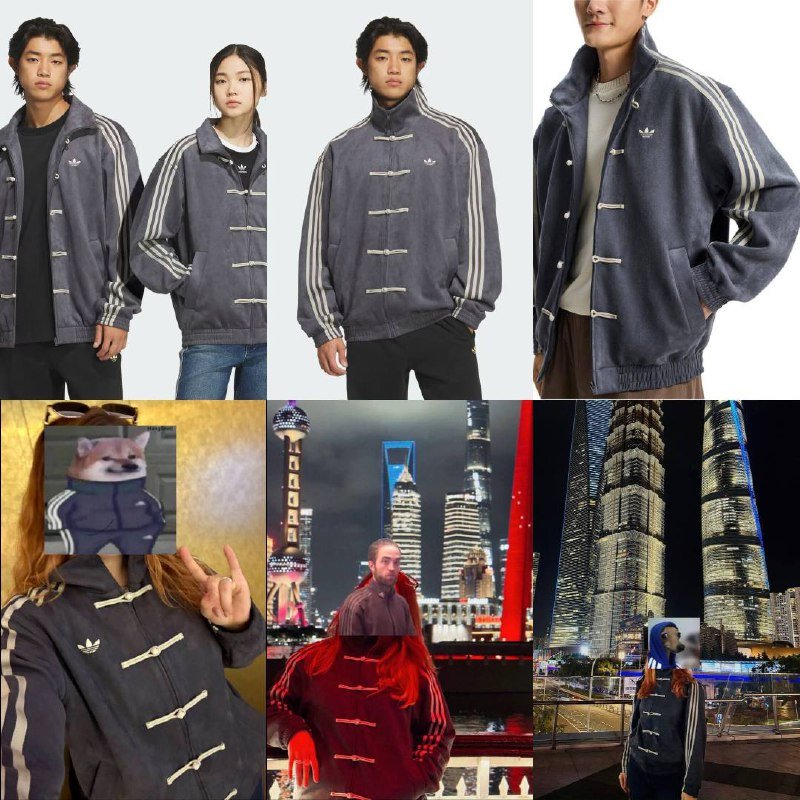 Эксклюзивный бомбер Adidas унисекс M-L