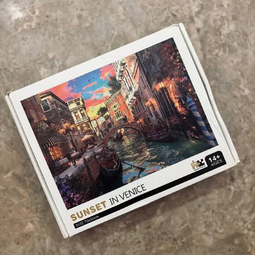 Пазл Sunset in Venice 1000 деталей