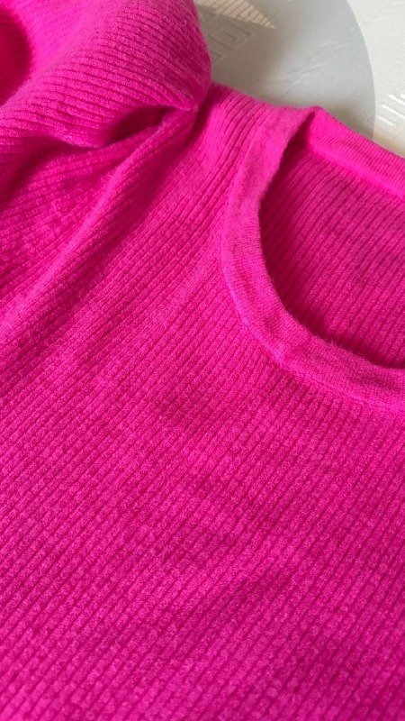 Малиновый гольф с воланами размер С 2