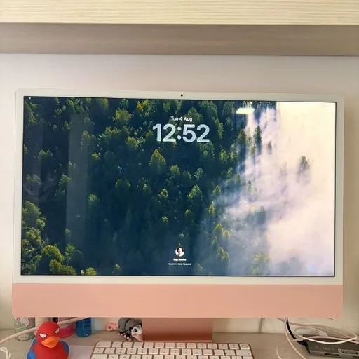Розовый iMac 24″ M1 2021 8/512 ГБ