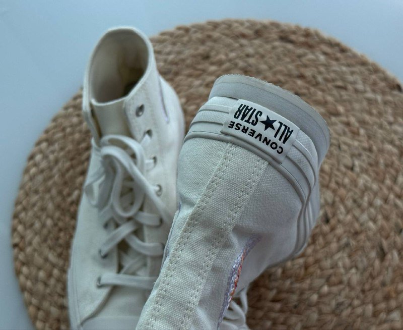 Оригинальные белые кеды Converse 38 размер 3