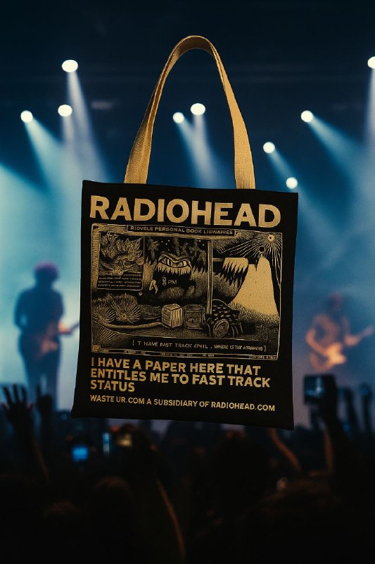 Сумка Radiohead новая