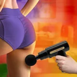 Перкуссионный массажёр для тела Gun Massager 10