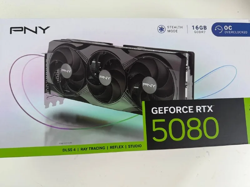 RTX 5080 PNY графическая карта 1