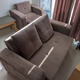 Компактный диван и кресло 2