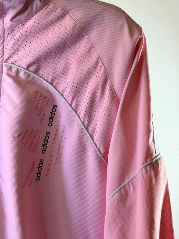 розовая ветровка adidas Y2K 3