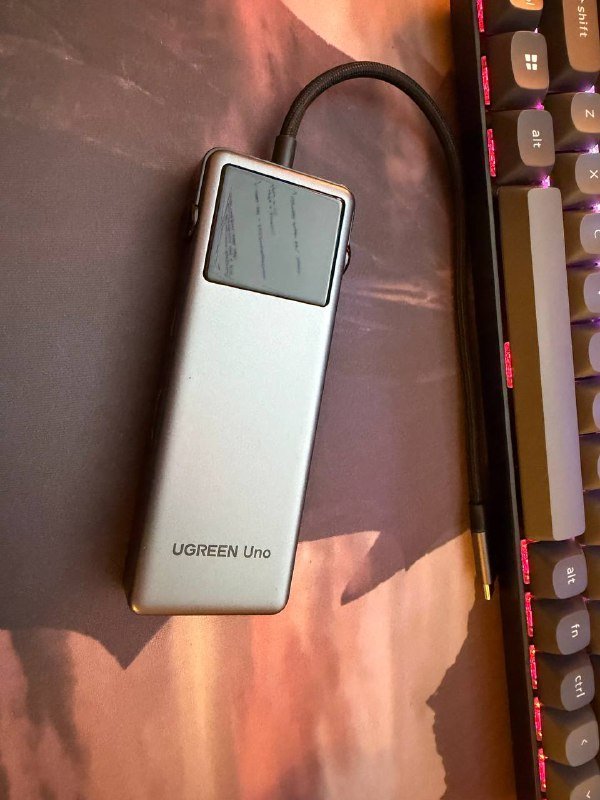 Шнур type-c display port, Usb-hub Ugreen Uno, hdmi hdmi, стилус, эспандер, банка 6
