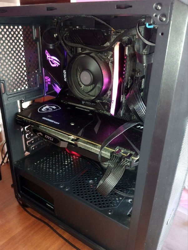 ПК с Ryzen 5 3600, RX 5600 XT, ROG STRIX X570-E GAMING WIFI II 7