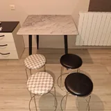 Шкаф, диван, тумбочки, стол и стулья, прихожая 5