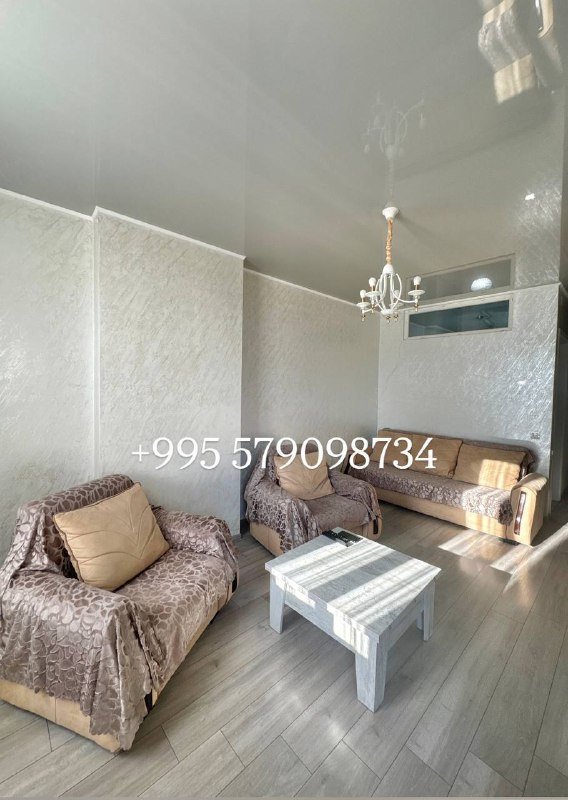 3-комнатная квартира с 2 спальнями в Батуми аренда 5