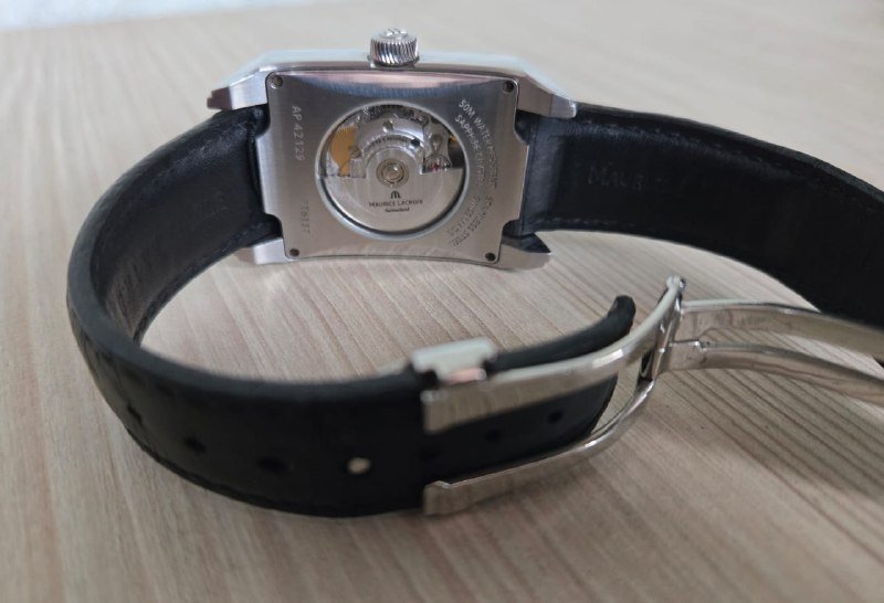 Maurice Lacroix Pontos Rectangulaire Day-Date часы 8