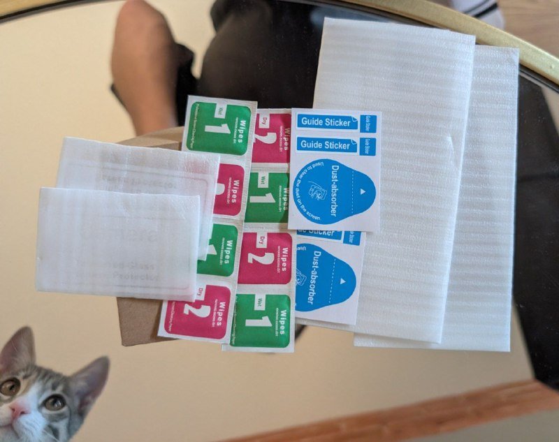 Защитное стекло для Pixel 9 комплект