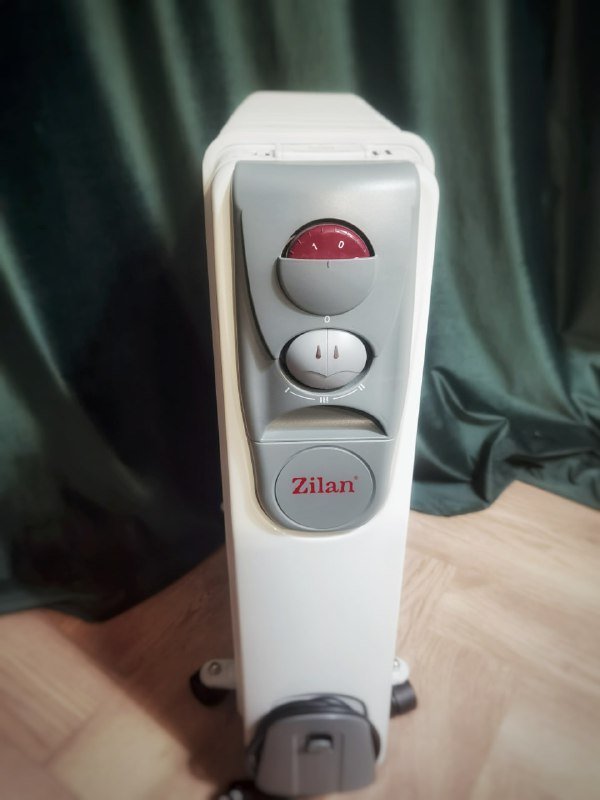 Масляный обогреватель Zilan 2500 Вт 11 секций 2