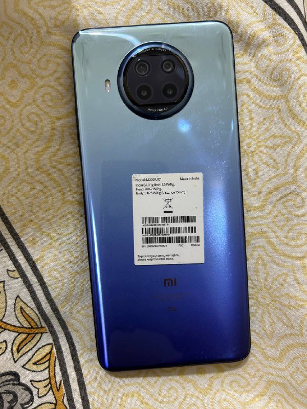 mi10i მობილური 5g 256gb 3