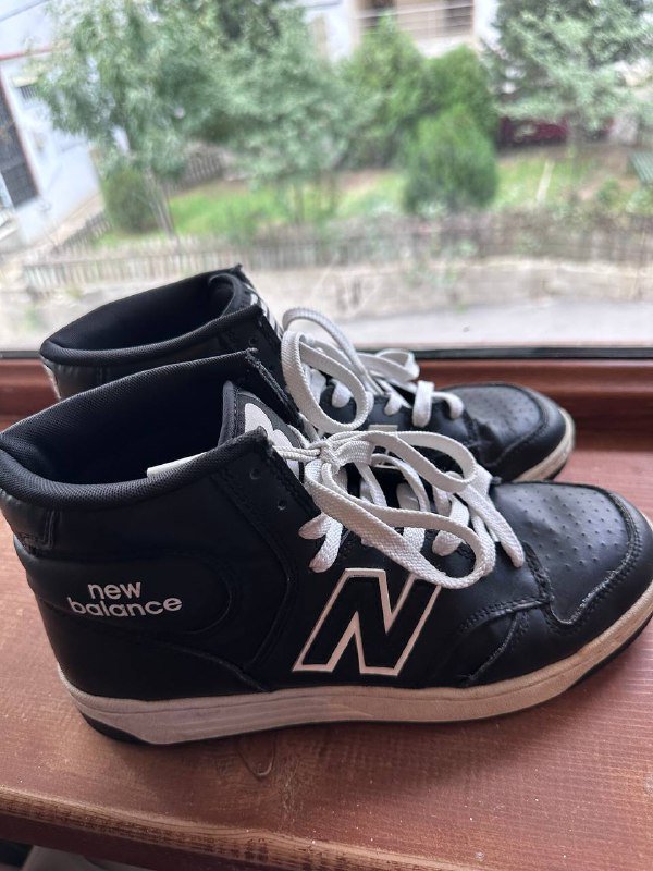 Ботинки New Balance, размер 41,5, кожа 2