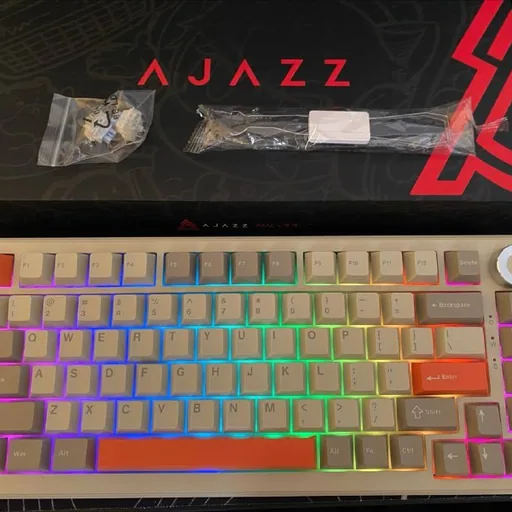 AJAZZ AK820 MAX უსადენო მექანიკური კლავიატურა