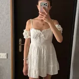 Жилетка, черное платье, белое платье 5