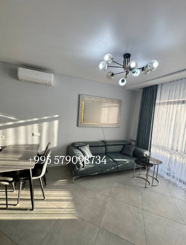 3х комнатная квартира с 2 спальнями в аренду