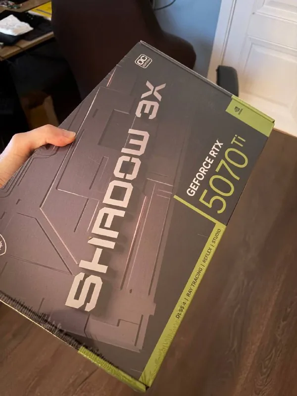 MSI RTX 5070 Ti видеокарта