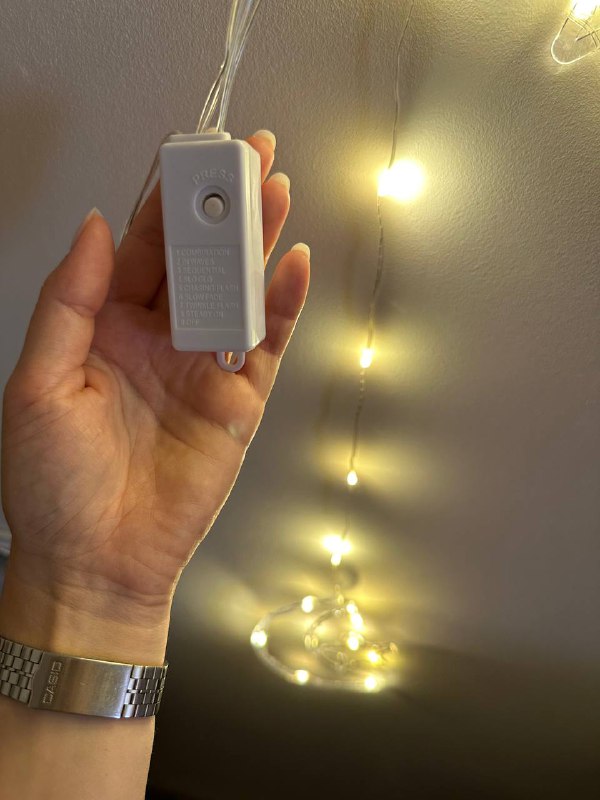 Огоньки для подсветки комнаты, разные режимы 2