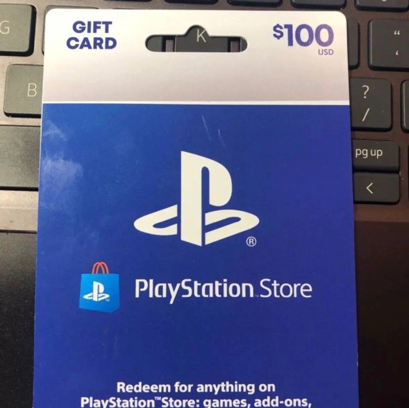 Подарочная карта PSN Store $100 для США