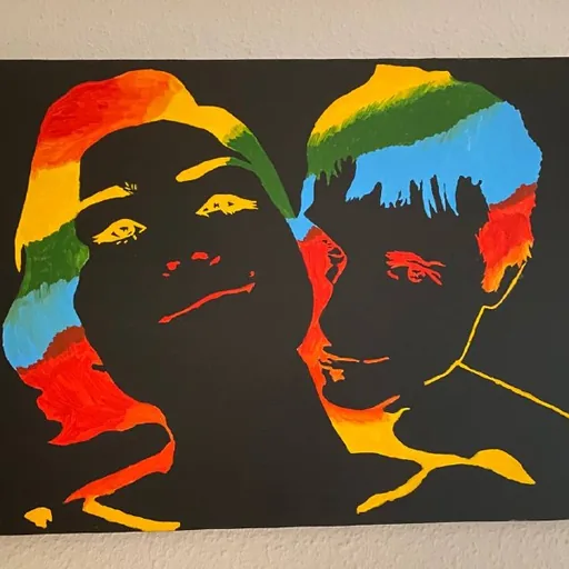 Картина девушка