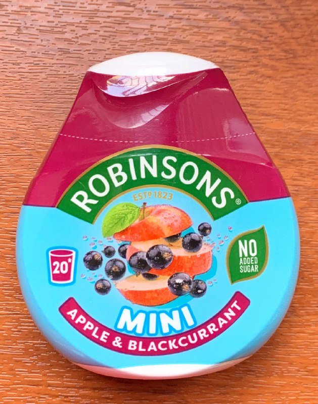 Концентрированный сок яблока и смородины для подслащения воды 66 мл