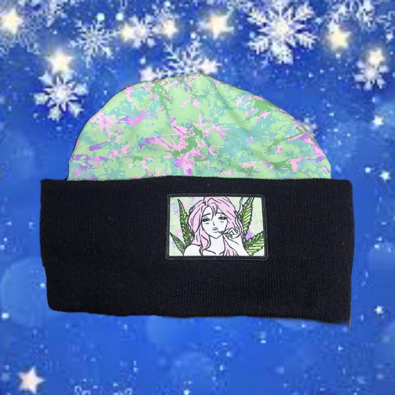 Шапка кавай, Шапка с травой 2