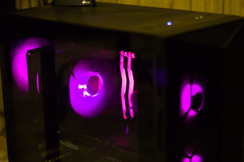 Компьютер с AMD Ryzen 7 5700X и Radeon RX 6700XT 2