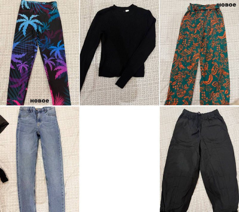 Женская одежда пакет 30 вещей XS-S 5