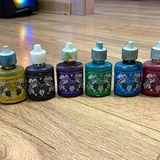 Люминофоры, блёстки, спиртовые чернила для эпоксидной смолы 3