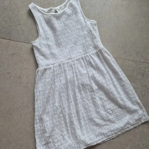 Белое платье H&M