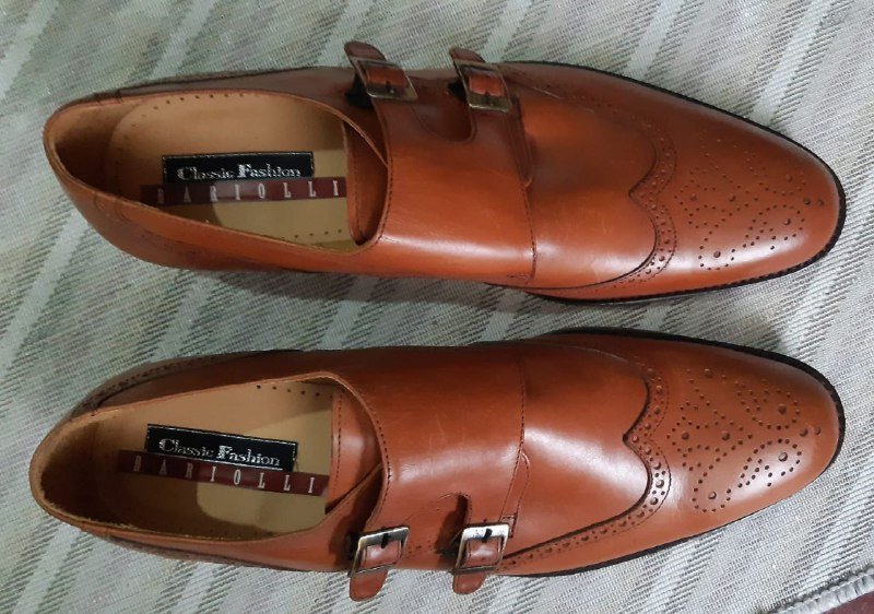 Кожаные туфли мужские размер 45, индивидуальный пошив 6