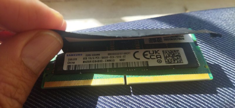 Оперативная память Samsung SODIMM DDR5 8 Гб RAM