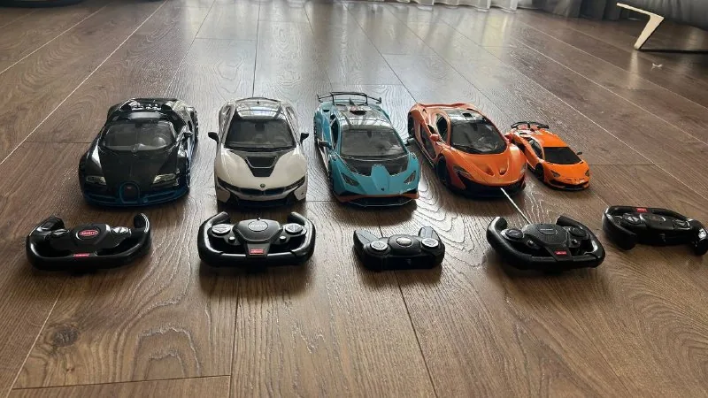 BMV, BUGATTI, McLaren, Lambargini რადიომართვადი მანქანების კოლექცია 1