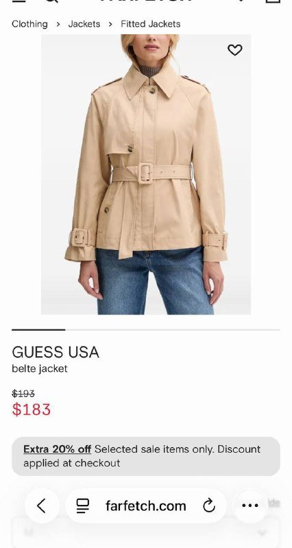 Женская куртка размер L