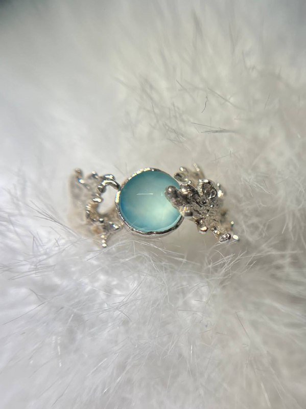 Серебряное кольцо 16,5-17 размер 6