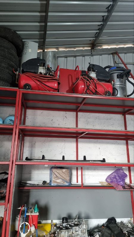 Два компрессора пенногенератора 2