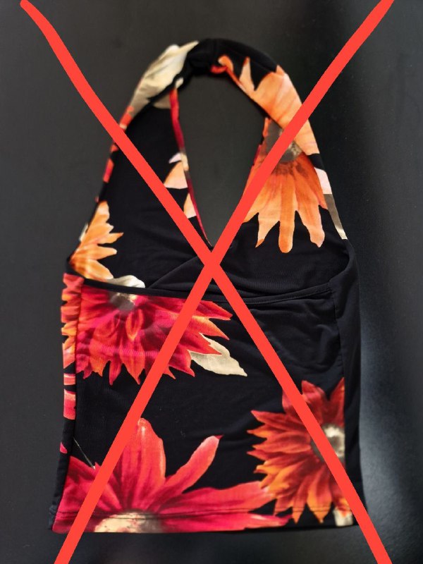 Черно-белый H&M топ, Полосатый H&M топ 8